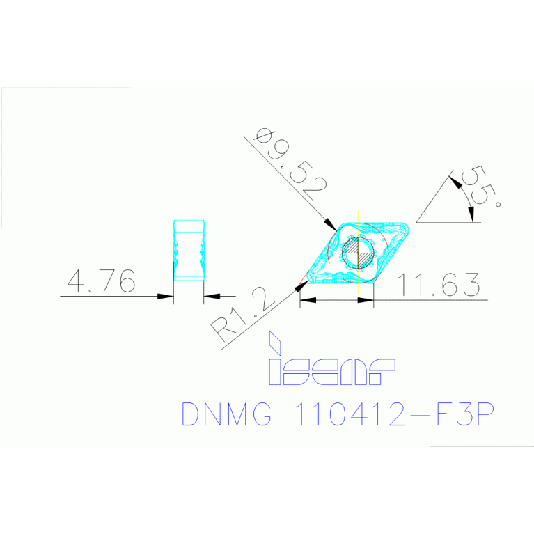 DNMG 110412-F3P IC8150