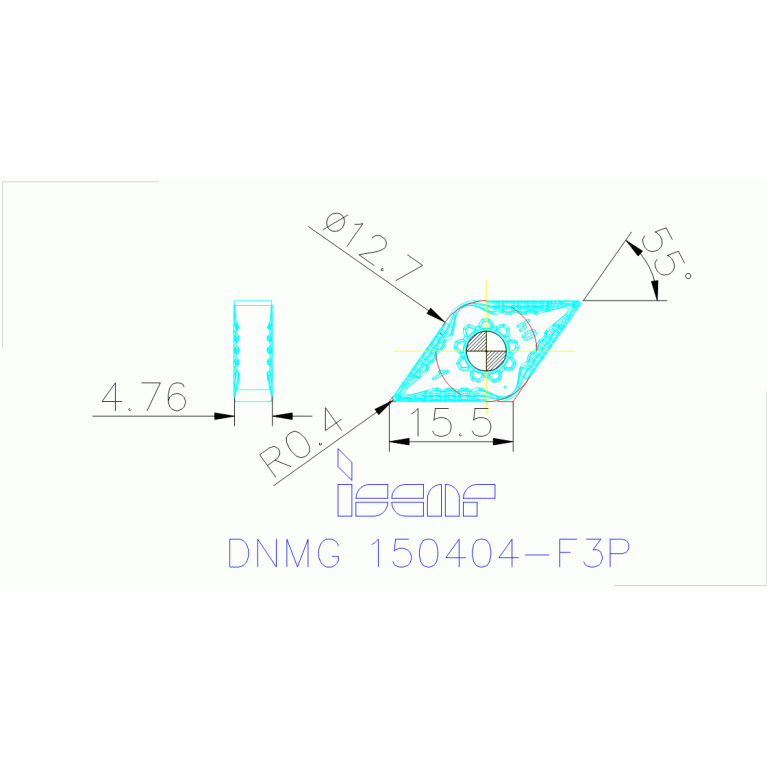 DNMG 150404-F3P IC8150