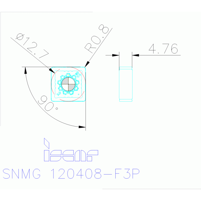 SNMG 120408-F3P IC8250