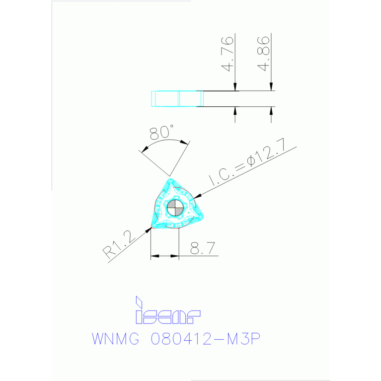 WNMG 080412-M3P IC8150