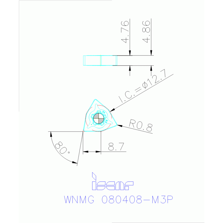 WNMG 080408-M3P IC8250