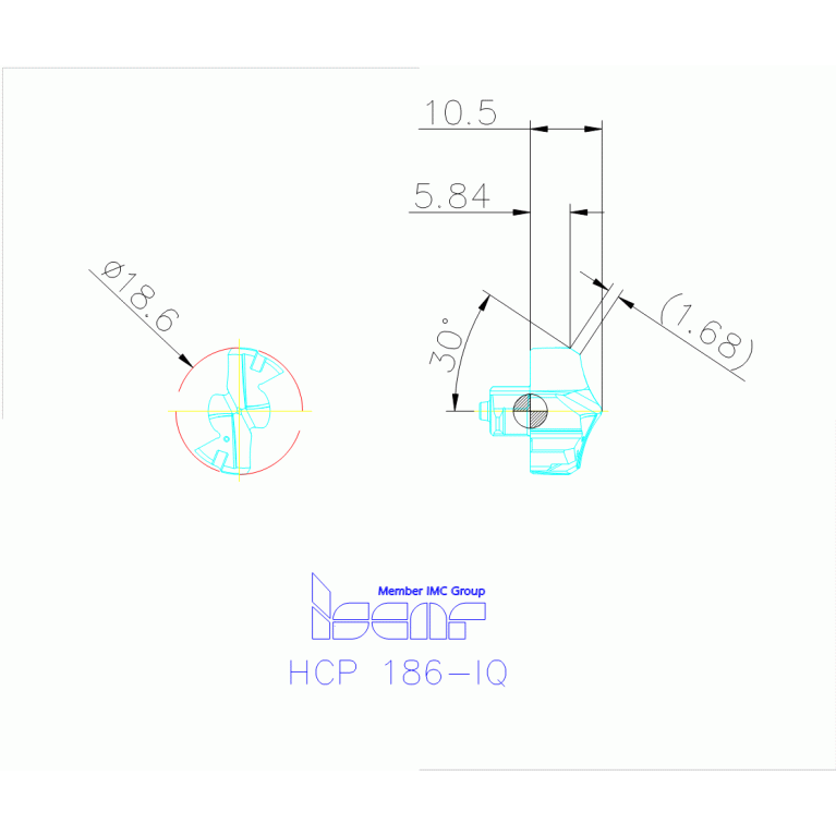 HCP 186-IQ IC908