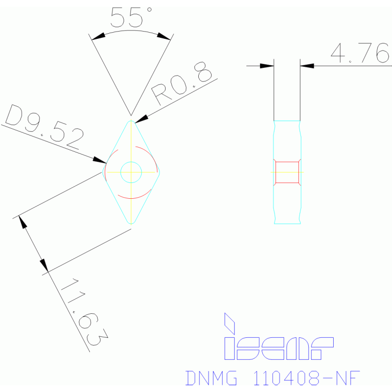 DNMG 110408-NF IC9150