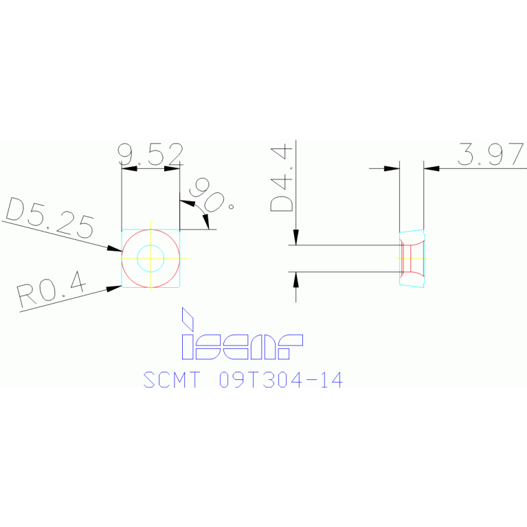 SCMT 09T304-14 IC20