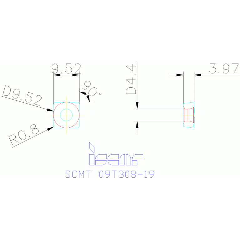 SCMT 09T308-19 IC635