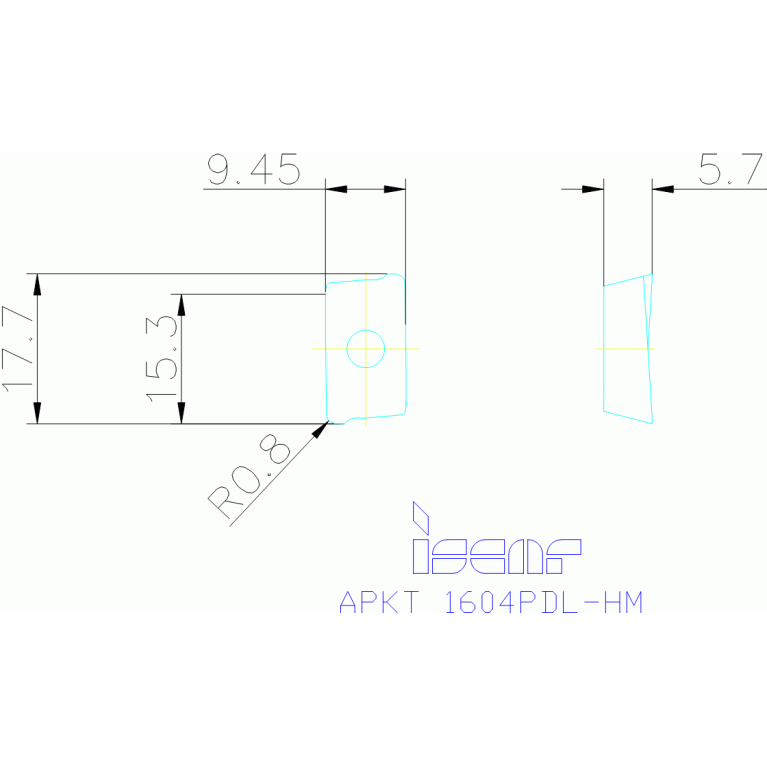 APKT 1604PDL-HM IC328