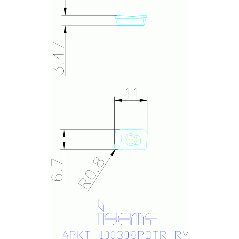 APKT 100308PDTR-RM IC4010