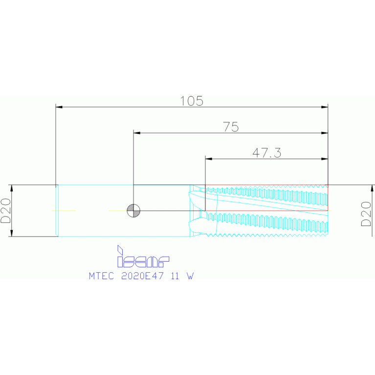 MTEC 2020E47 11W IC908