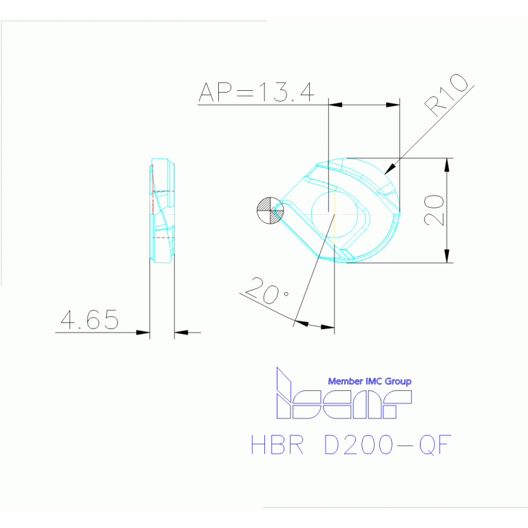 HBR D200-QF IC908