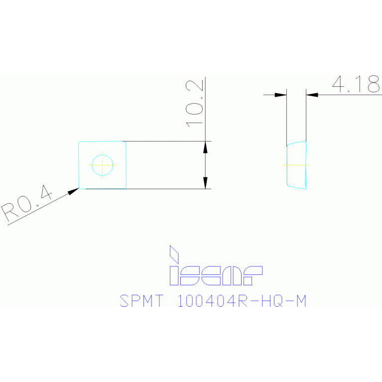SPMT 100404R-HQ-M IC928