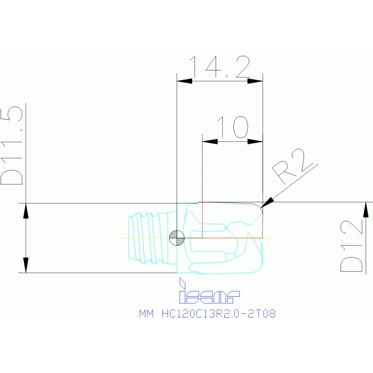 MM HC120C13R2.0-2T08 IC908
