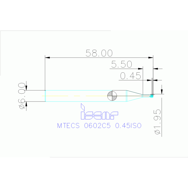 MTECS 0602C5 0.45ISO IC908
