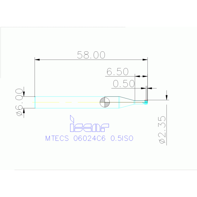 MTECS 06024C6 0.5ISO IC908