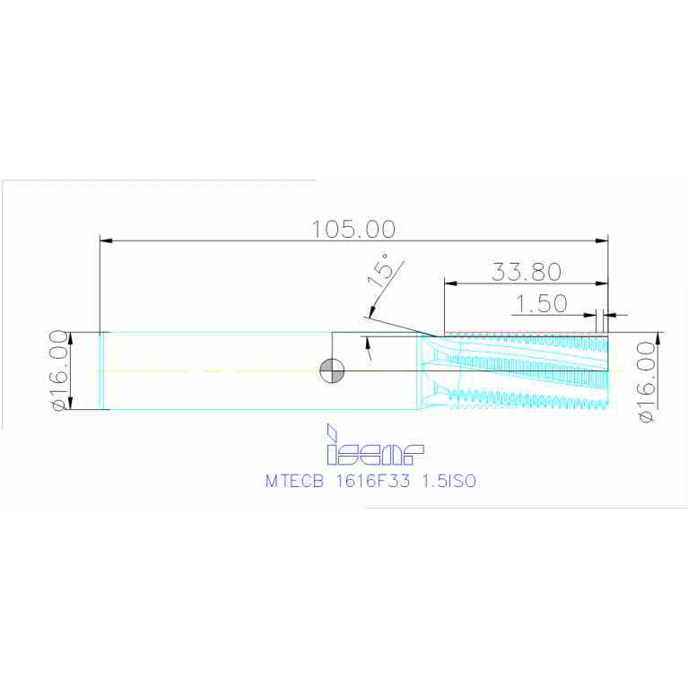 MTECB 1616F33 1.5ISO IC908