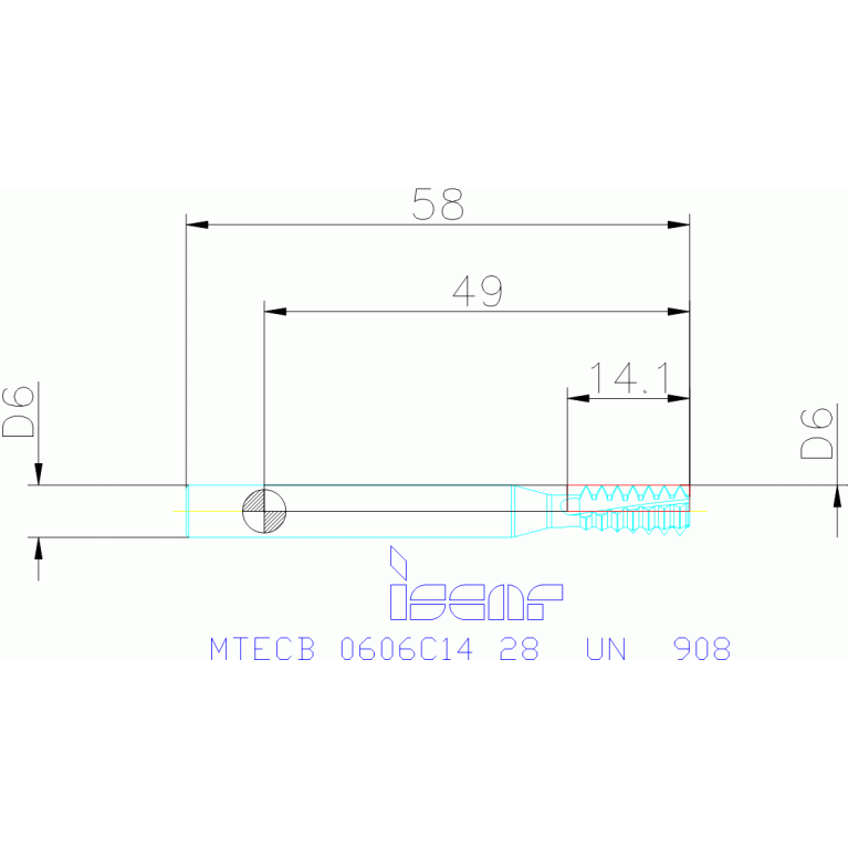 MTECB 0606C14 28UN IC908