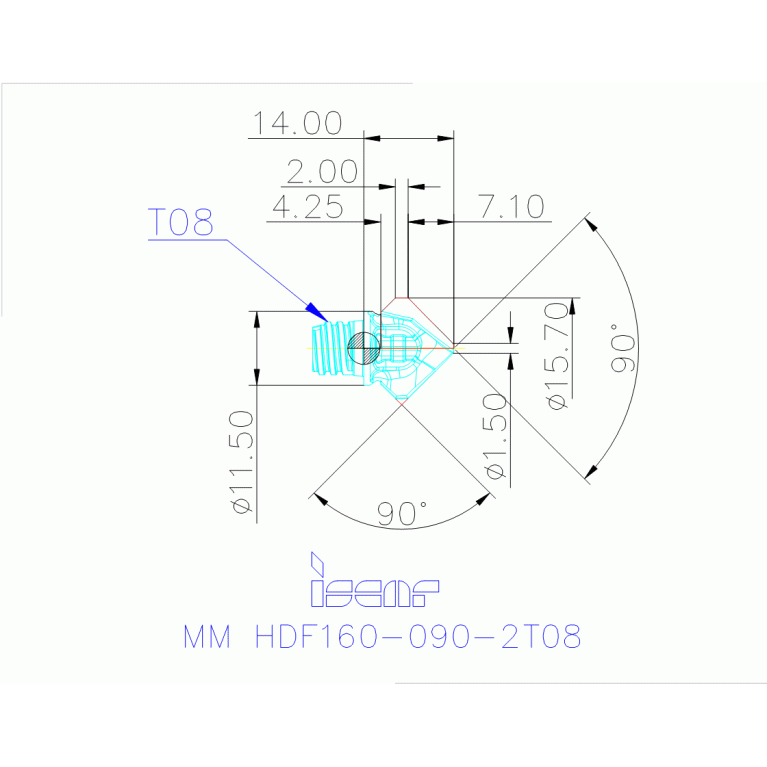 MM HDF160-090-2T08 IC908