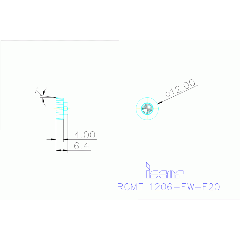 RCMT 1206-FW-F20 IC908