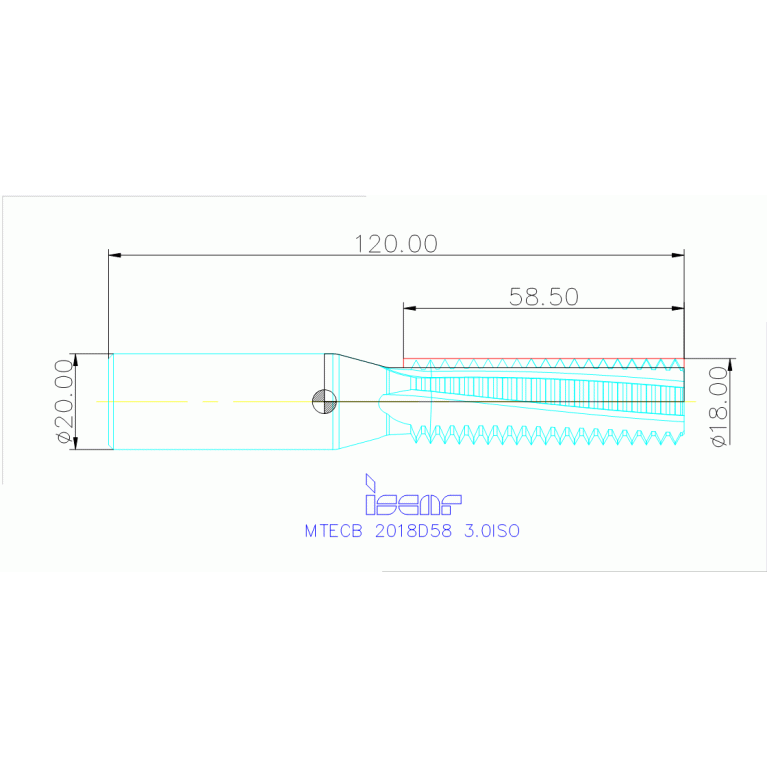 MTECB 2018D58 3.0ISO IC908