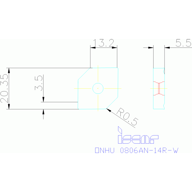 ONHU 0806AN-14R-W IC910