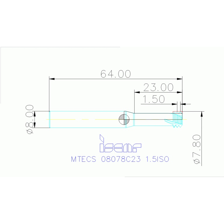 MTECS 08078C23 1.5ISO IC908