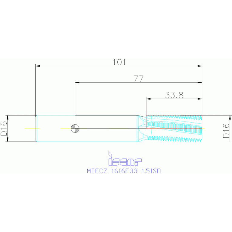 MTECZ 1616E33 1.5ISO IC908