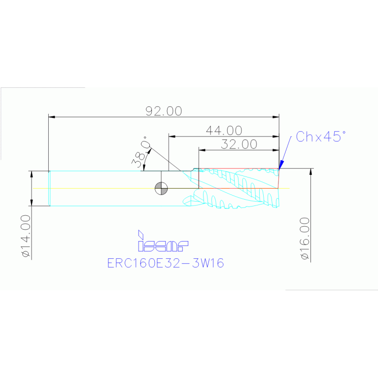 ERC160E32-3W16 IC300
