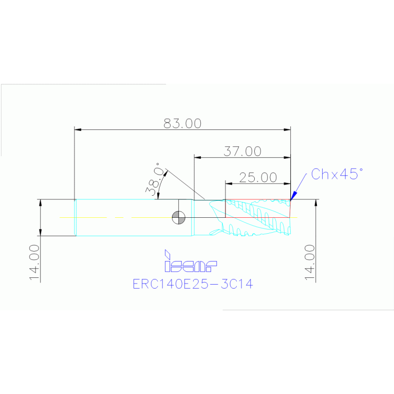 ERC140E25-3C14 IC08