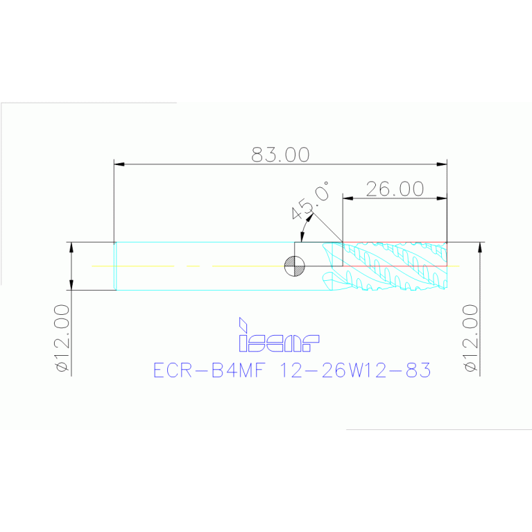 ECR-B4MF 12-26W12-83 IC900