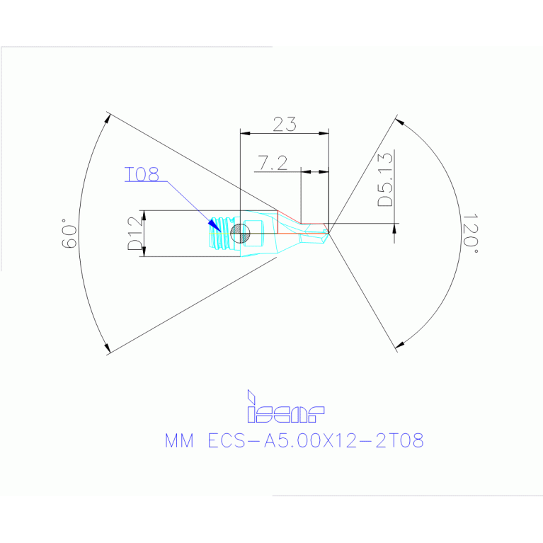 MM ECS-A5.00X12-2T08 IC908