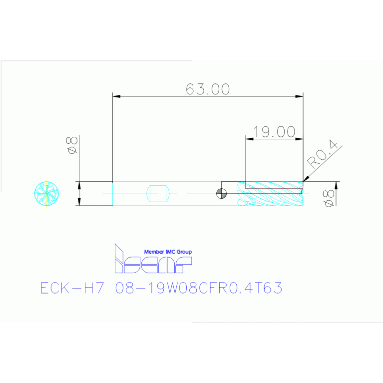 ECK-H7 08-19W08CFR0.4T63 IC900