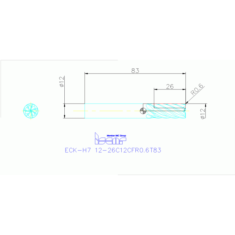ECK-H7 12-26C12CFR0.6T83 IC900