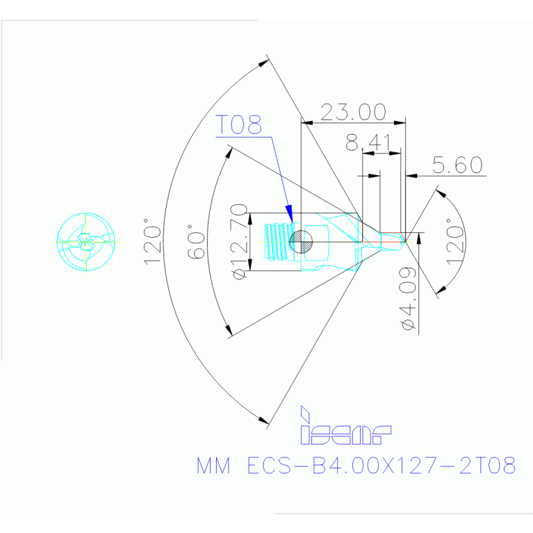 MM ECS-B4.00X127-2T08 IC908