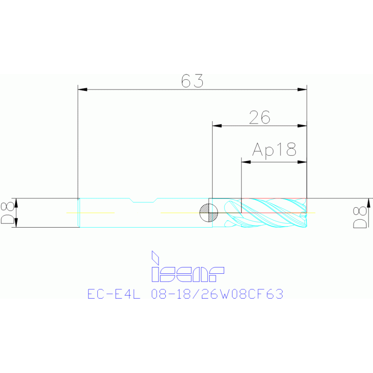 EC-E4L 08-18/26W08CF63 IC608