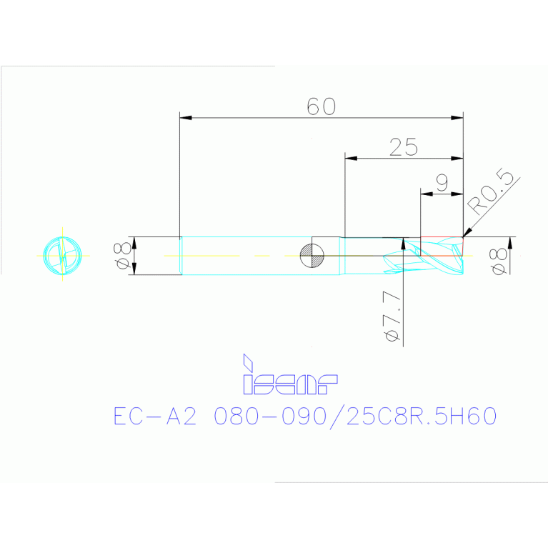 EC-A2 080-090/25C8R.5H60 IC702