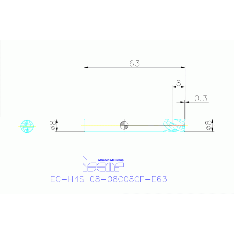 EC-H4S 08-08C08CF-E63 IC608