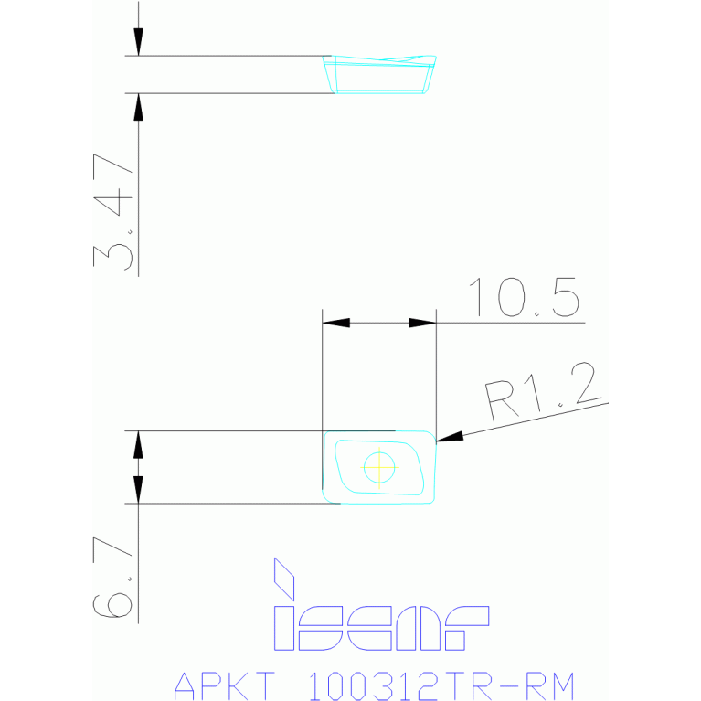 APKT 100312TR-RM IC950