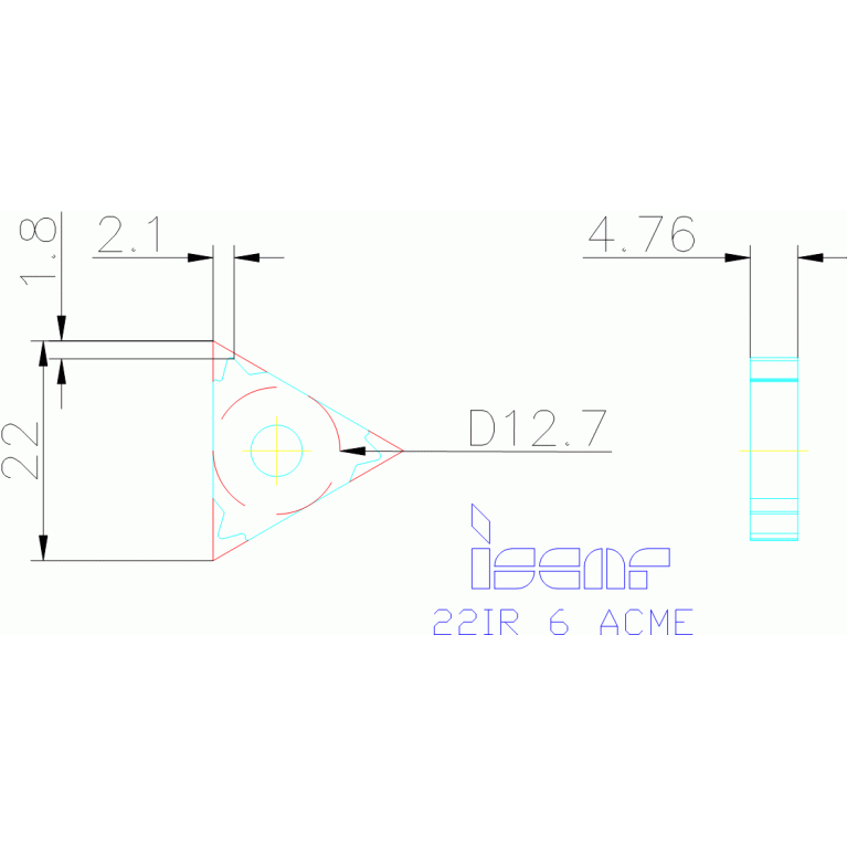 22IR 6 ACME IC50M