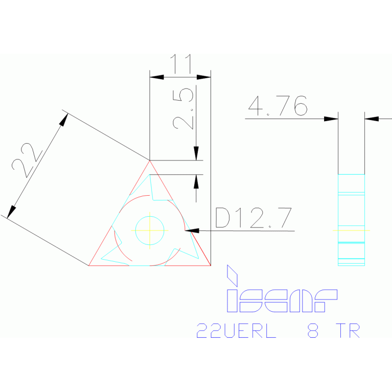 22UERL 8 TR IC50M