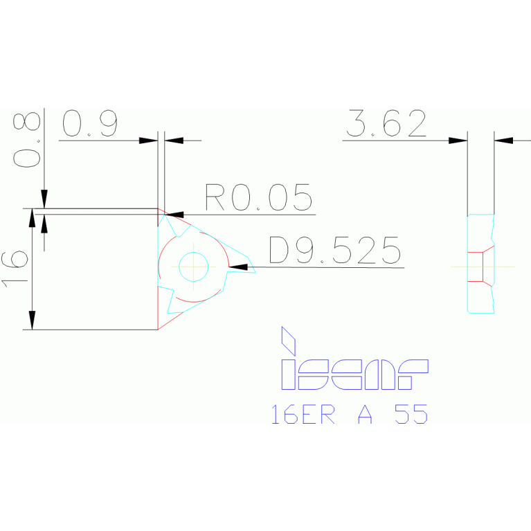 16ER A 55 IC50M