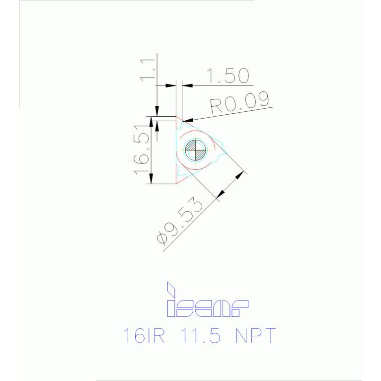16IR 11.5 NPT IC50M
