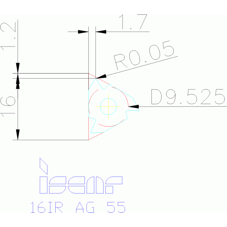 16IR AG 55 IC908