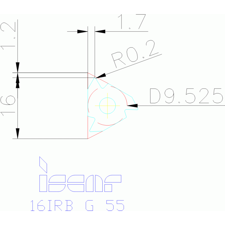 16IRB G 55 IC908