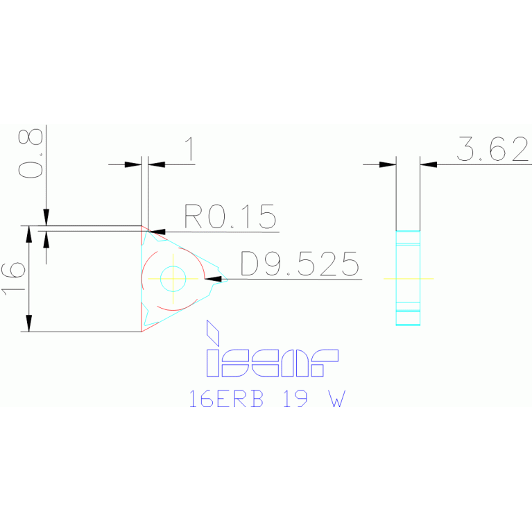 16ERB 19 W IC908