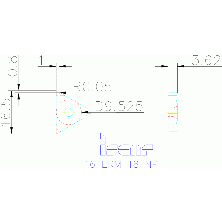 16ERM 18 NPT IC808