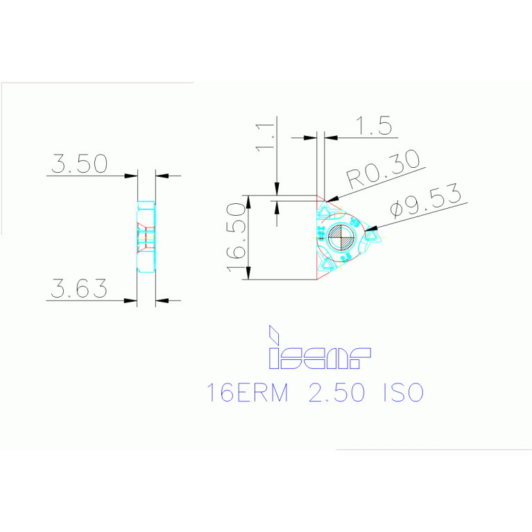 16ERM 2.50 ISO IC250