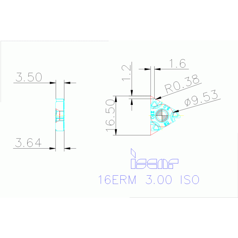 16ERM 3.00 ISO IC50M