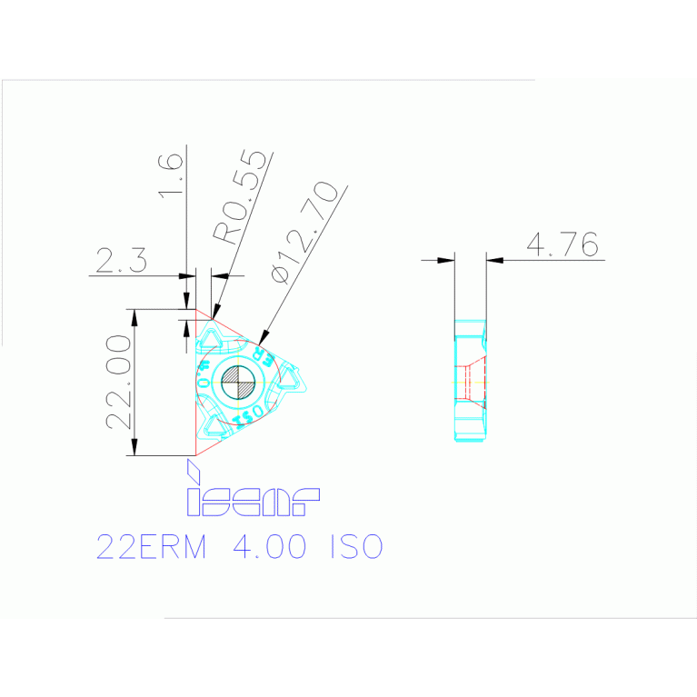 22ERM 4.00 ISO IC908