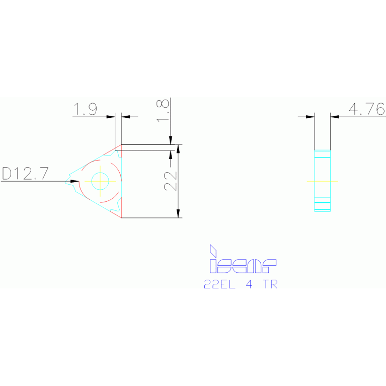 22EL 4 TR IC50M
