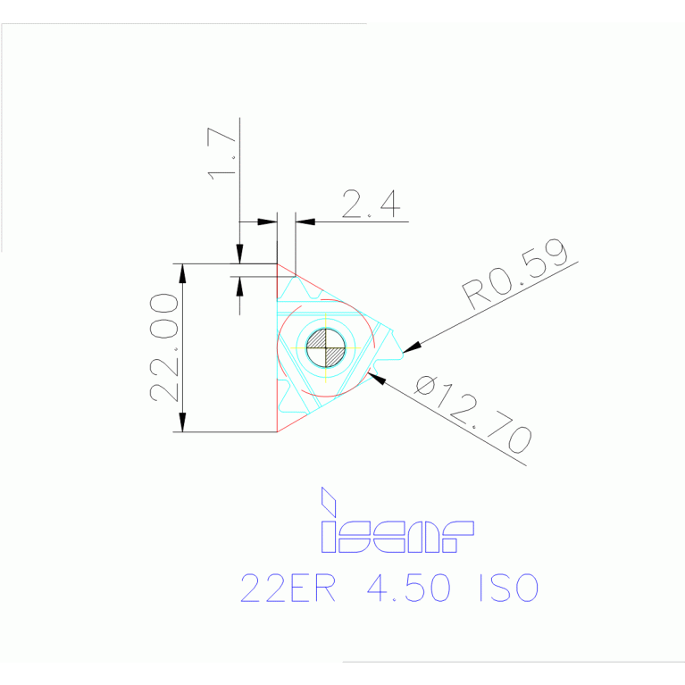 22ER 4.50 ISO IC250