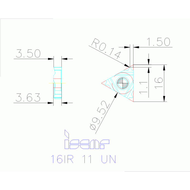 16IR 11 UN IC908